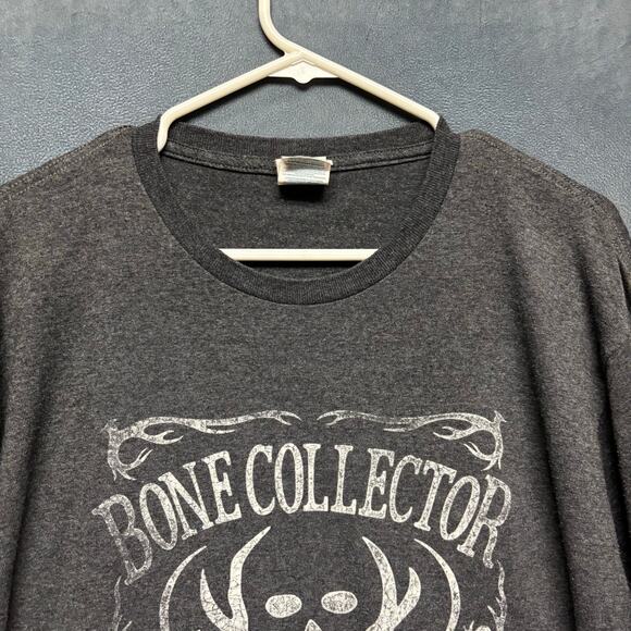 Vintage Bone Collector 2008 Shirt Join the Brotherhood Michael Waddell Skater - Picture 7 of 9